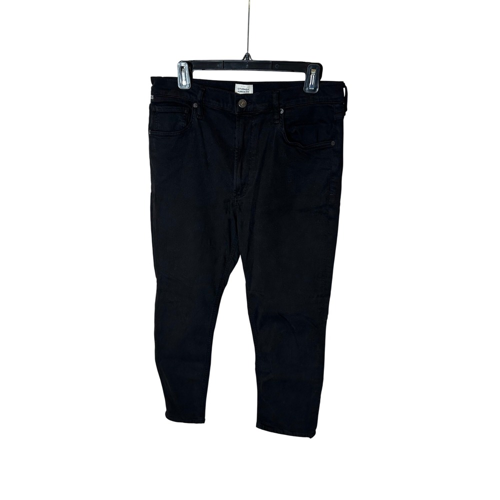 Citizens of Humanity Jolene High Rise Straight‎ Leg Jeans Black Size 30